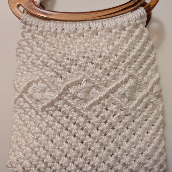 Handmade knit purse - Picture 3 of 6